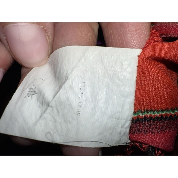 ASTR XS Aztec Multicolor Crop Top Sleeveless Back Zip Boho Festival Tank USA - Picture 9 of 9